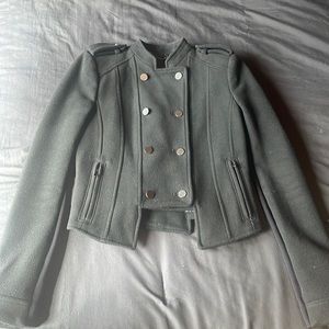 BCBG military style jacket